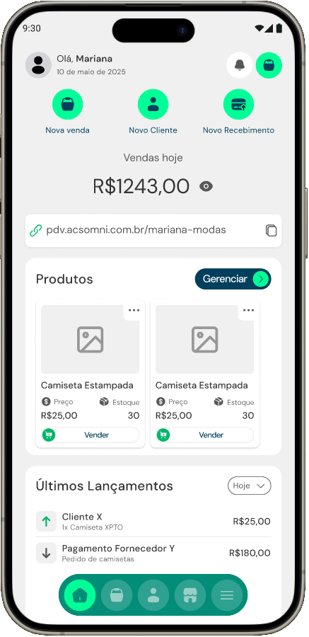 Aplicativo ACS Omni Suite